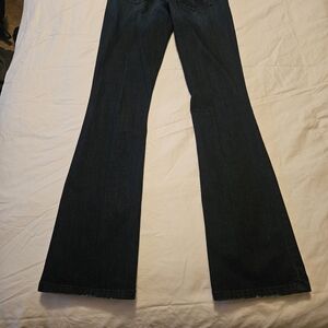 Elegant Dark Blue Bebe Flare Jeans